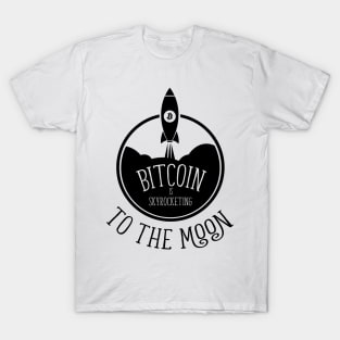 bitcoin to the moon T-Shirt